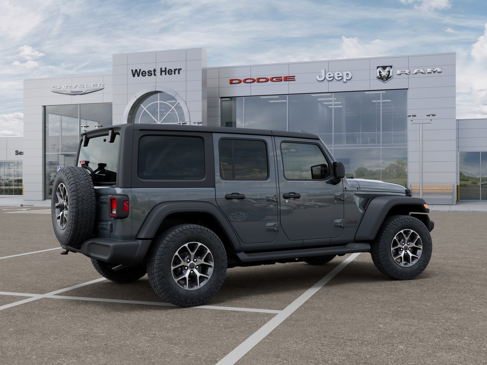 New 2026 Anvil Clear-Coat Exterior Paint Jeep Sport S image 4