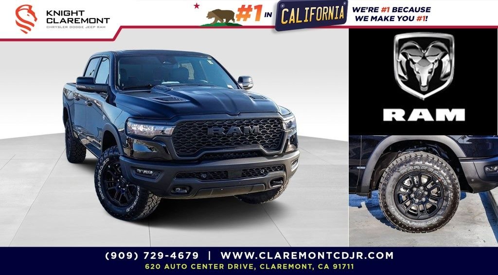 New 2026 Diamond Black Ram Rebel image 1