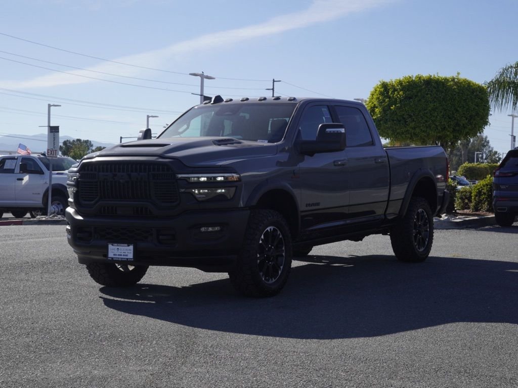 New 2026 Ceramic Gray Clear-Coat Exterior Paint RAM Rebel image 7