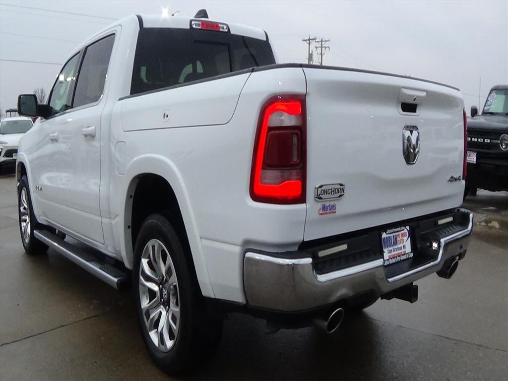 Used 2024 Bright White Clear Coat (pw7) RAM Limited Longhorn image 8