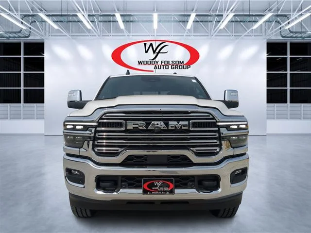 New 2025 Bright White Clear-Coat Exterior Paint RAM Laramie image 8