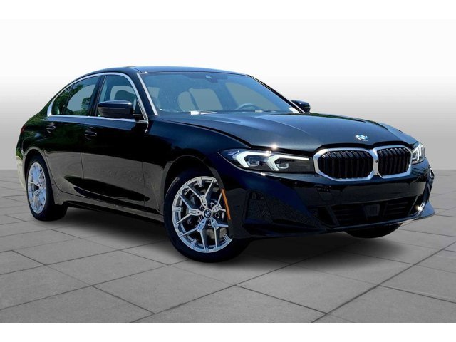 Used 2025 Black Sapphire Metallic BMW 330i image 2