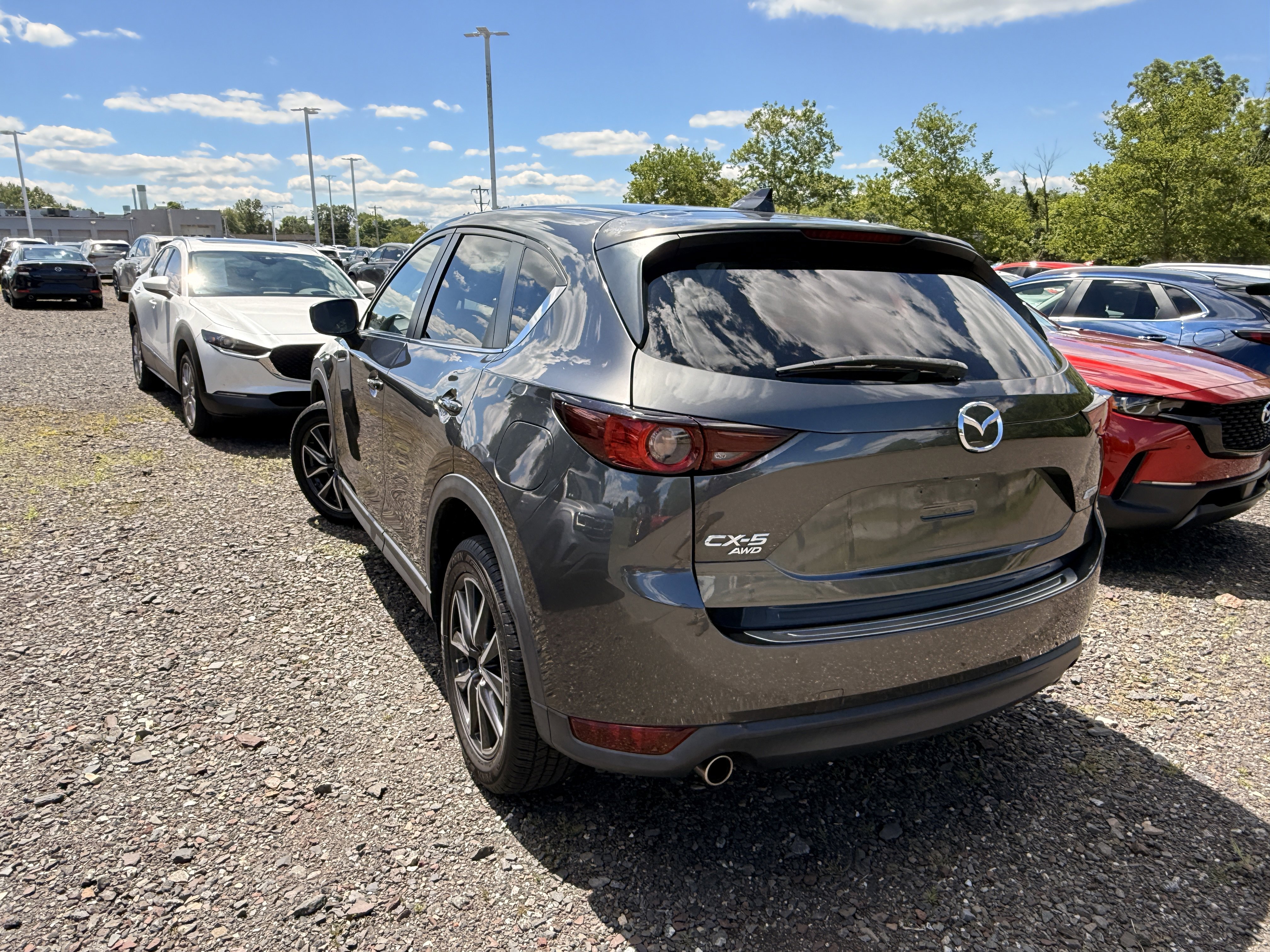 Used 2018 Machine Gray Metallic Mazda Touring image 9
