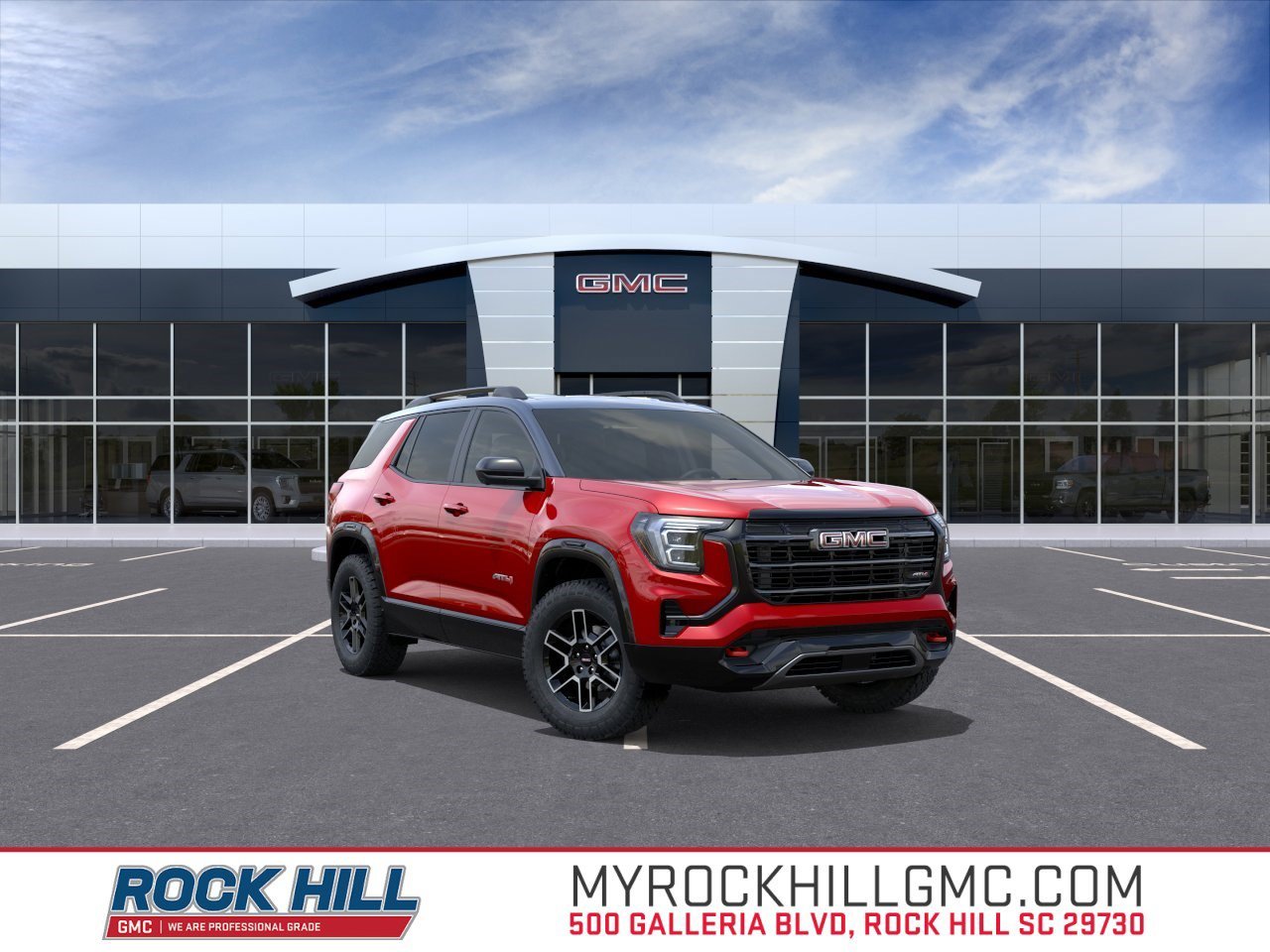 New 2027 Volcanic Red Tintcoat GMC AT4 image 1