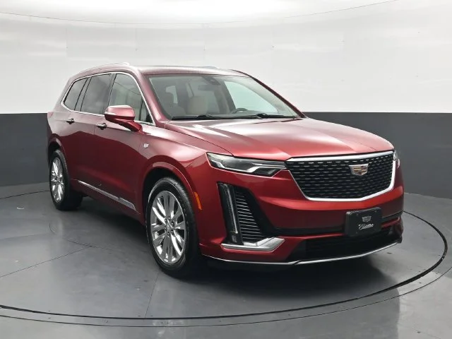 Used 2020 Red Cadillac Premium Luxury image 2