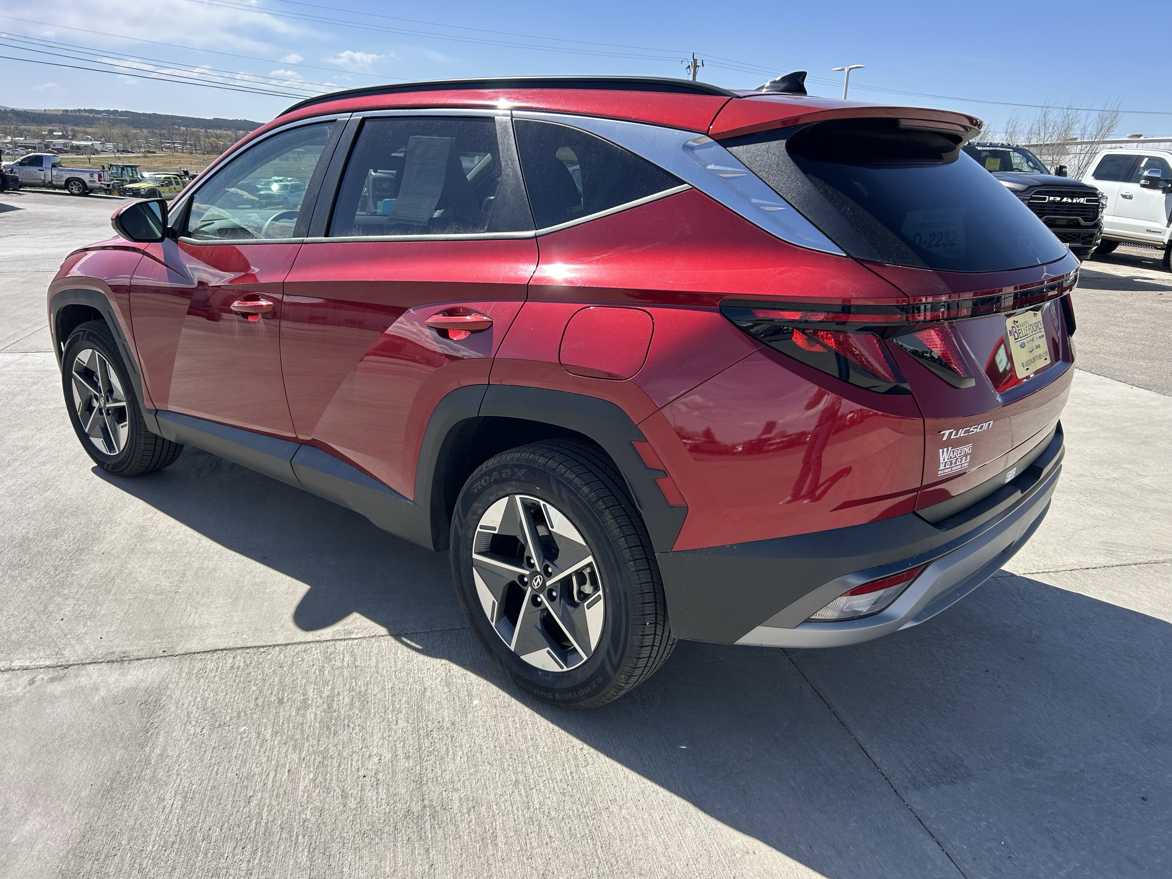 Used 2025 Ultimate Red Hyundai SEL image 6