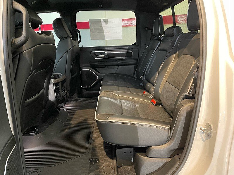 New 2027 Bright White Clear-Coat Exterior Paint RAM Laramie Crew Cab 5