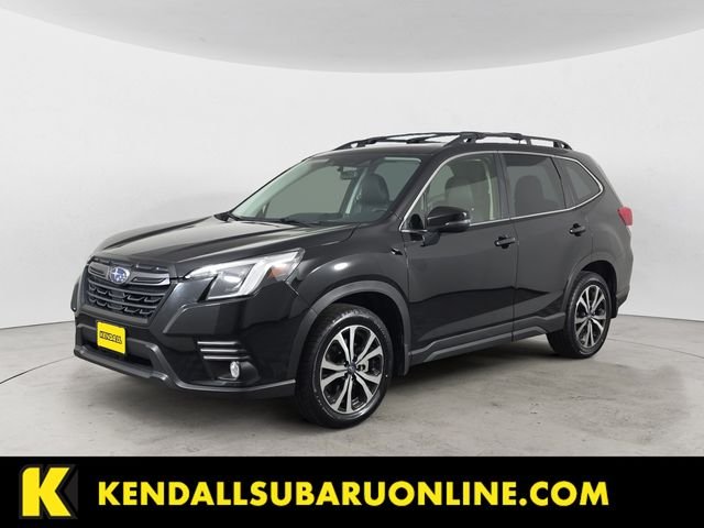 Certified Used 2023 Black Subaru Limited image 1