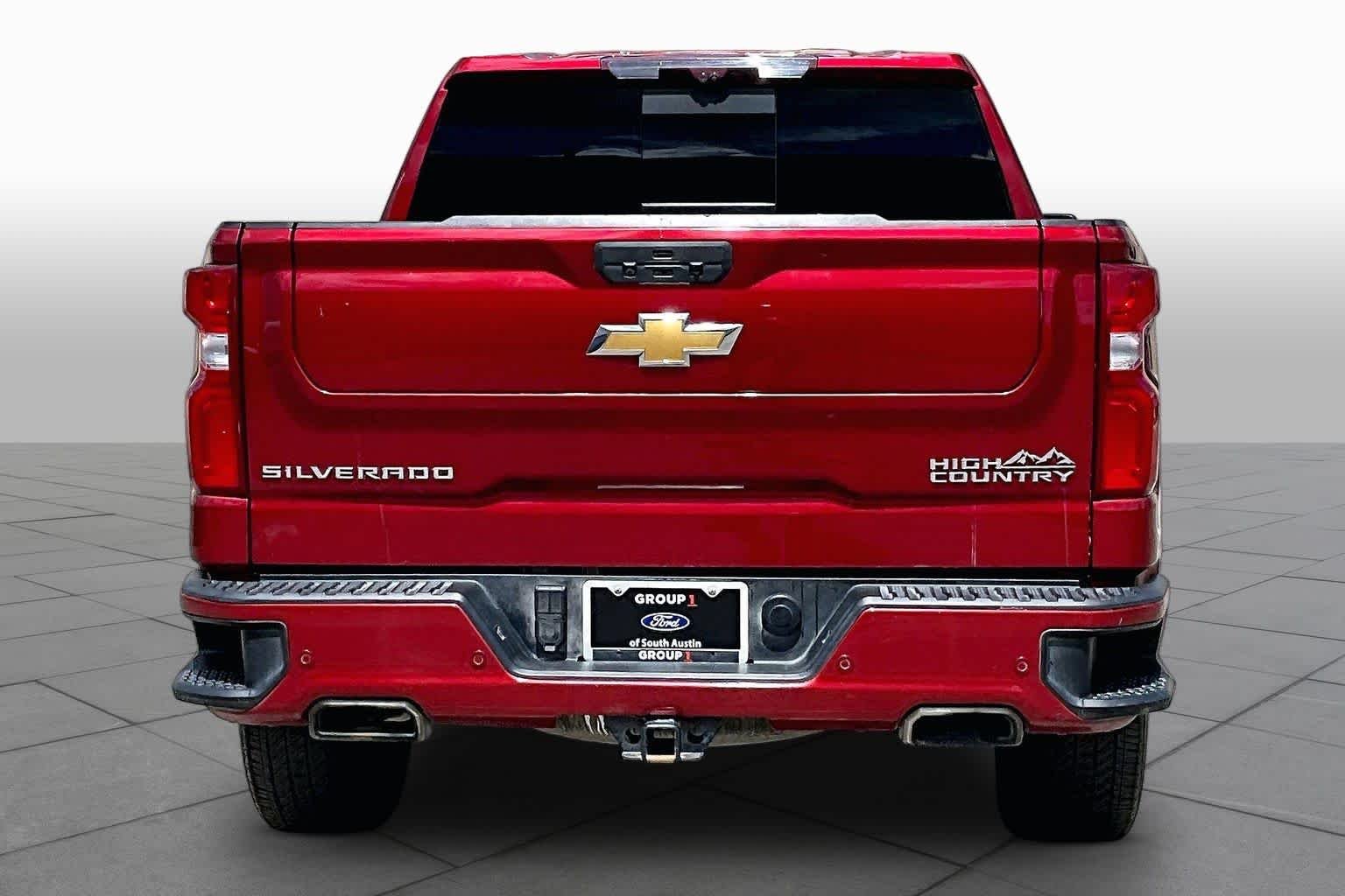 Used 2021 Cherry Red Tintcoat Chevrolet High Country image 6