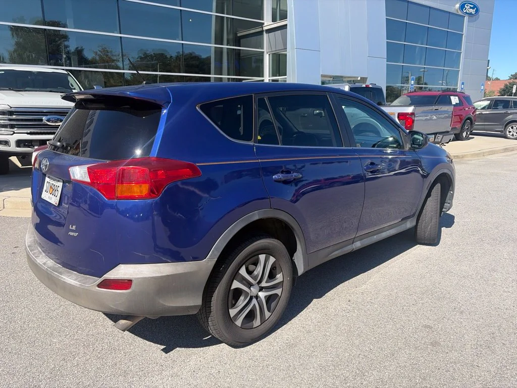 Used 2015 Blue Crush Metallic Toyota LE image 5