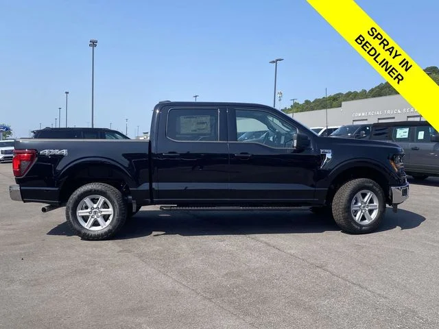 New 2026 Agate Black Metallic Ford XLT image 2