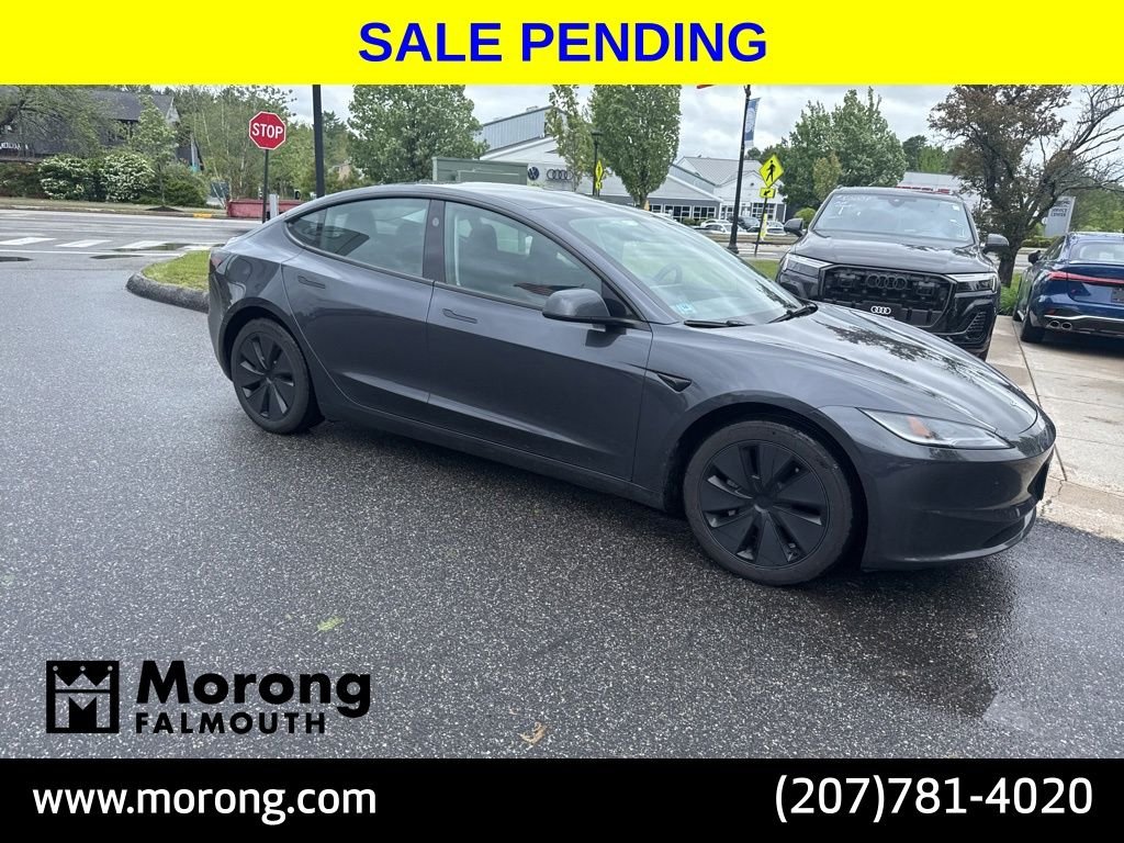 Used 2024 Tesla Model 3 Long Range with VIN 5YJ3E1EB0RF818728 for sale in Falmouth, ME