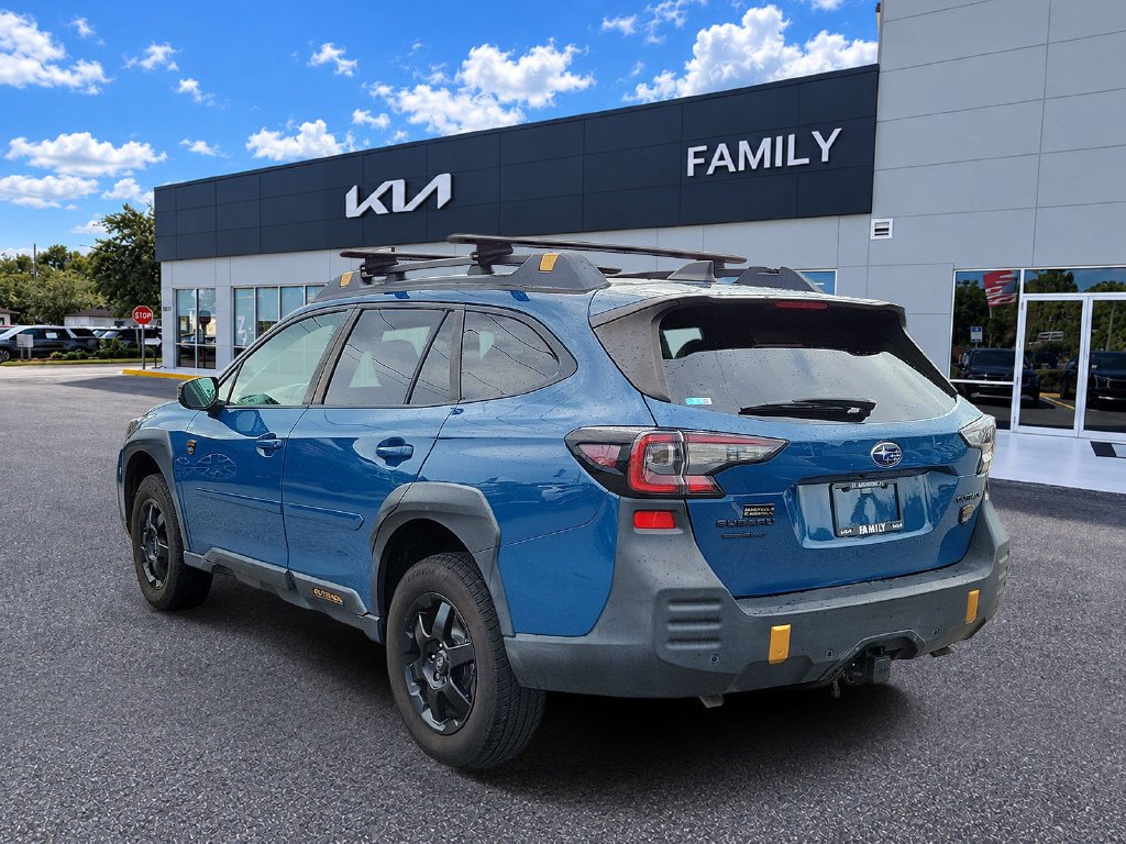 Used 2022 Geyser Blue Subaru Wilderness image 4