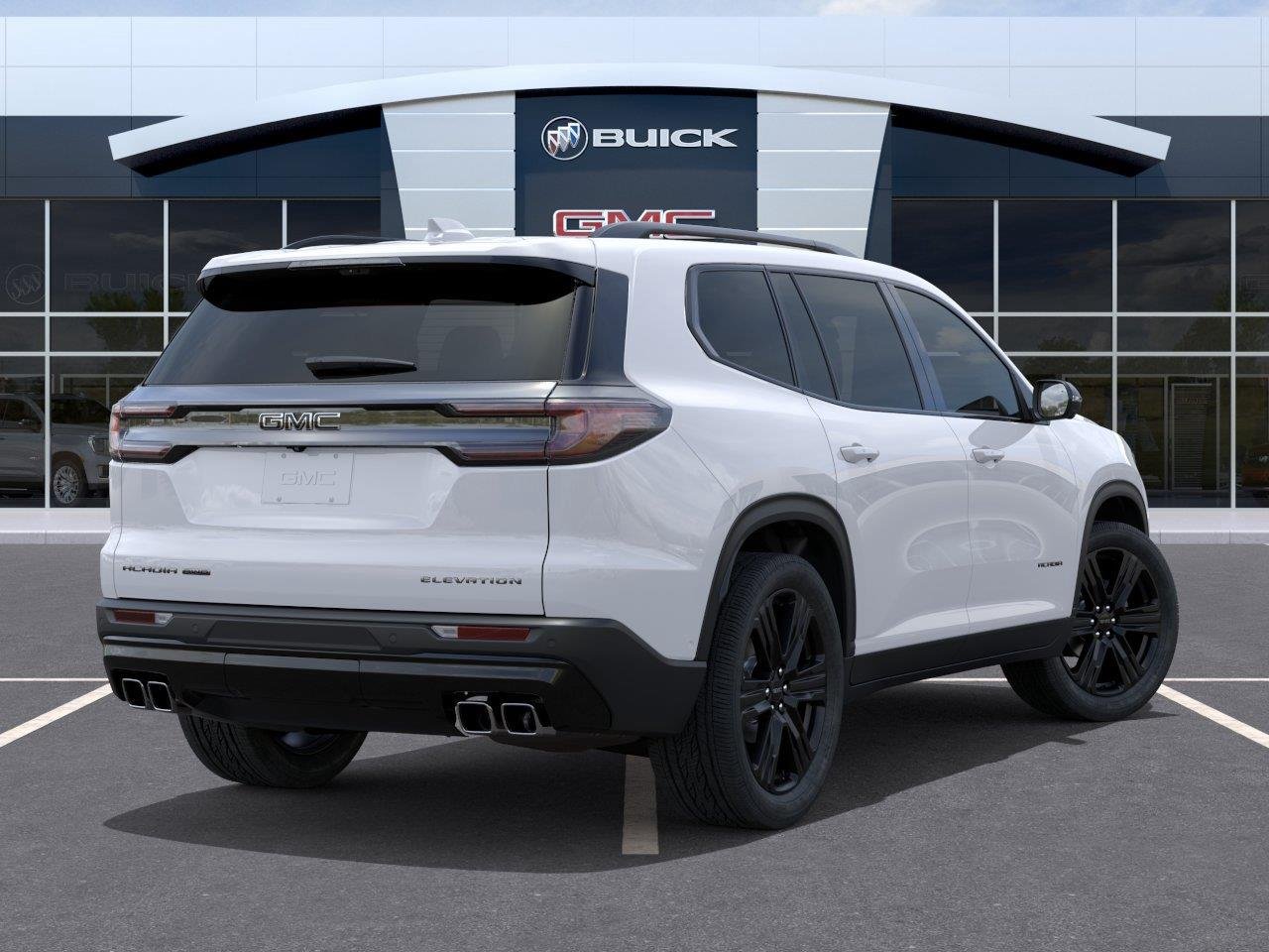 New 2027 Glacier White Tricoat GMC Elevation image 4