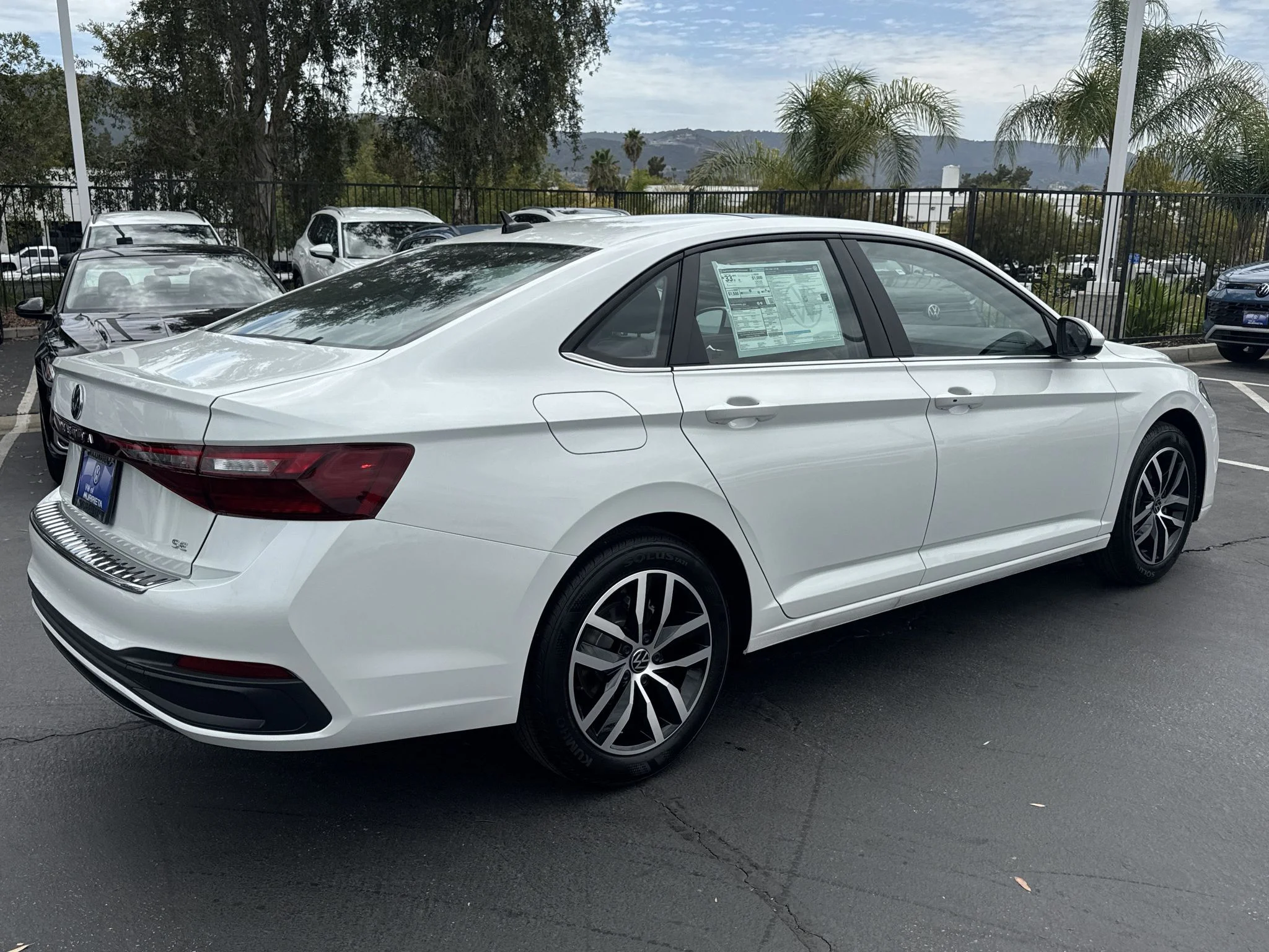 New 2026 Opal White Pearl Volkswagen SE image 8