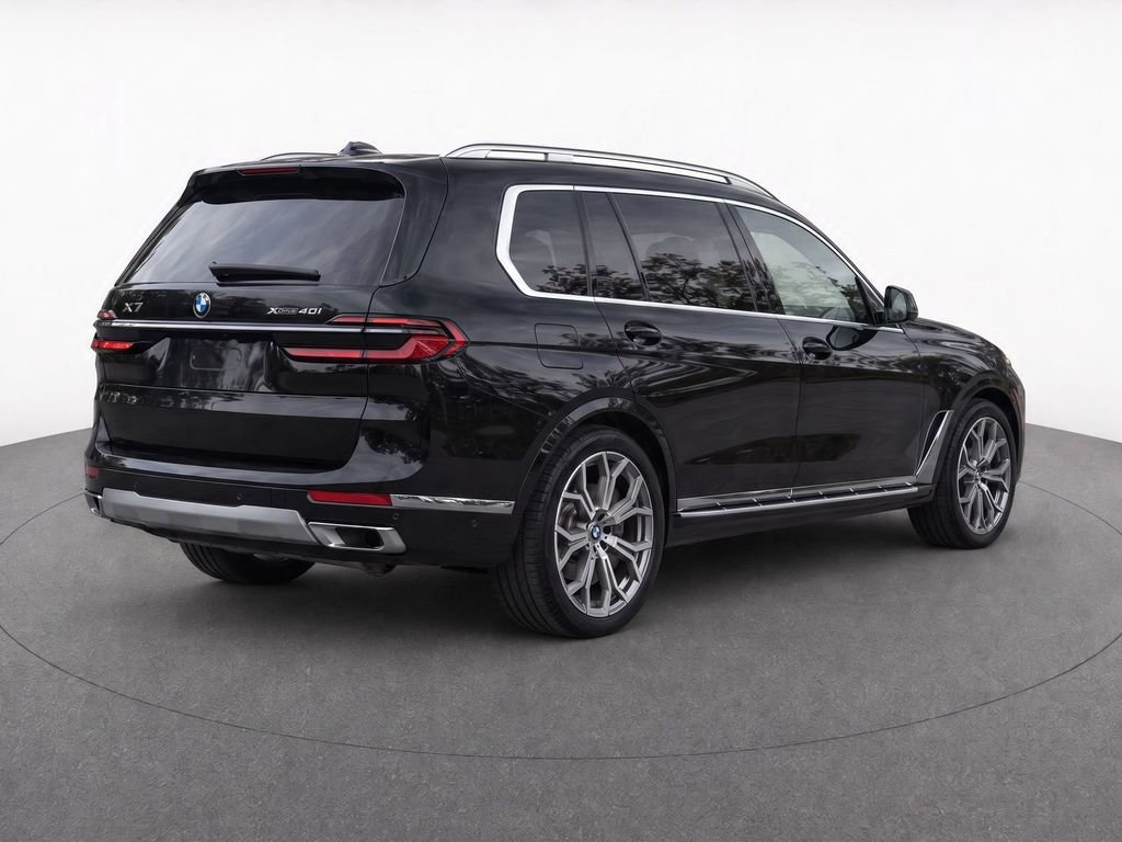 Certified Used 2025 Black Sapphire Metallic BMW xDrive40i image 6