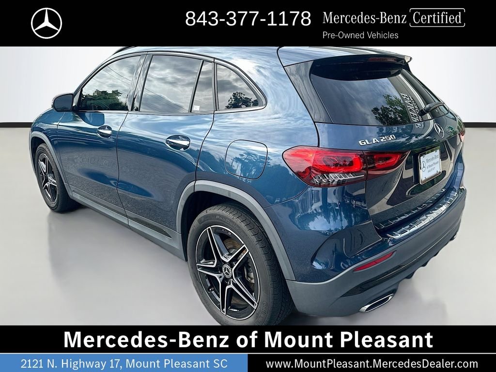 Certified Used 2023 Blue Mercedes-Benz GLA 250 image 7