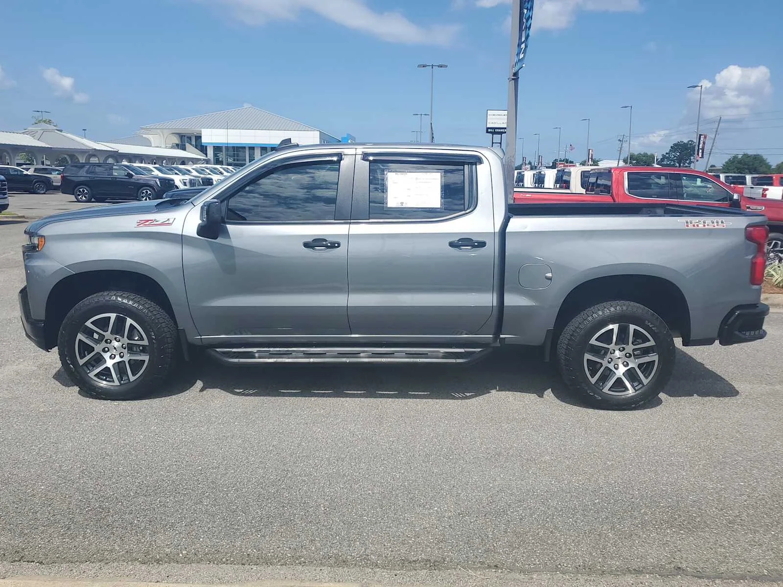 Used 2019 SATIN STEEL METALLIC Chevrolet LT Trail Boss image 2