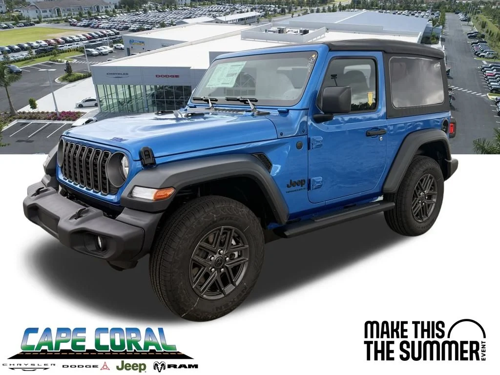 New 2026 Hydro Blue Pearl-Coat Exterior Paint Jeep Sport image 1