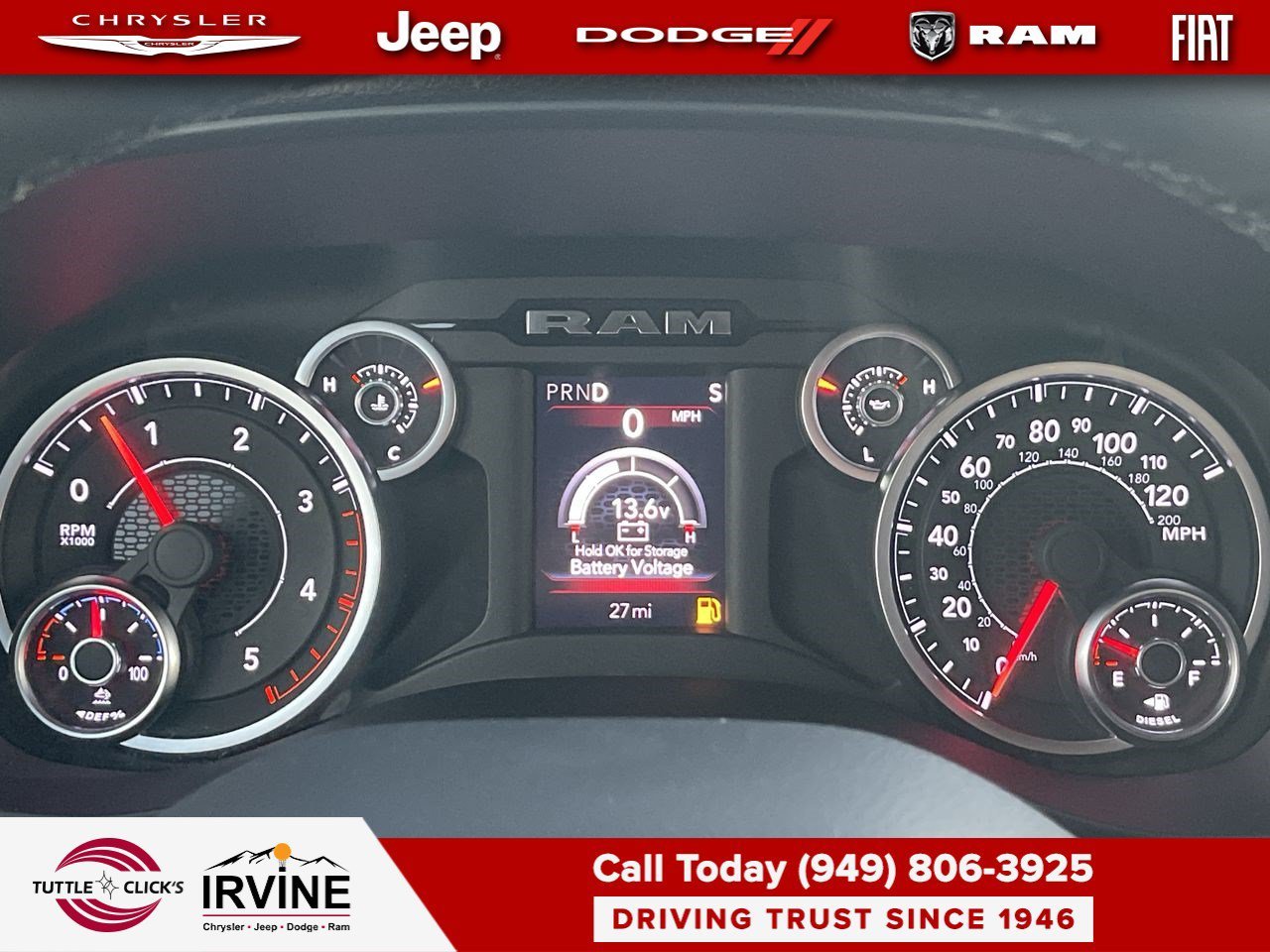 New 2026 Forged Blue Metallic RAM Big Horn image 24