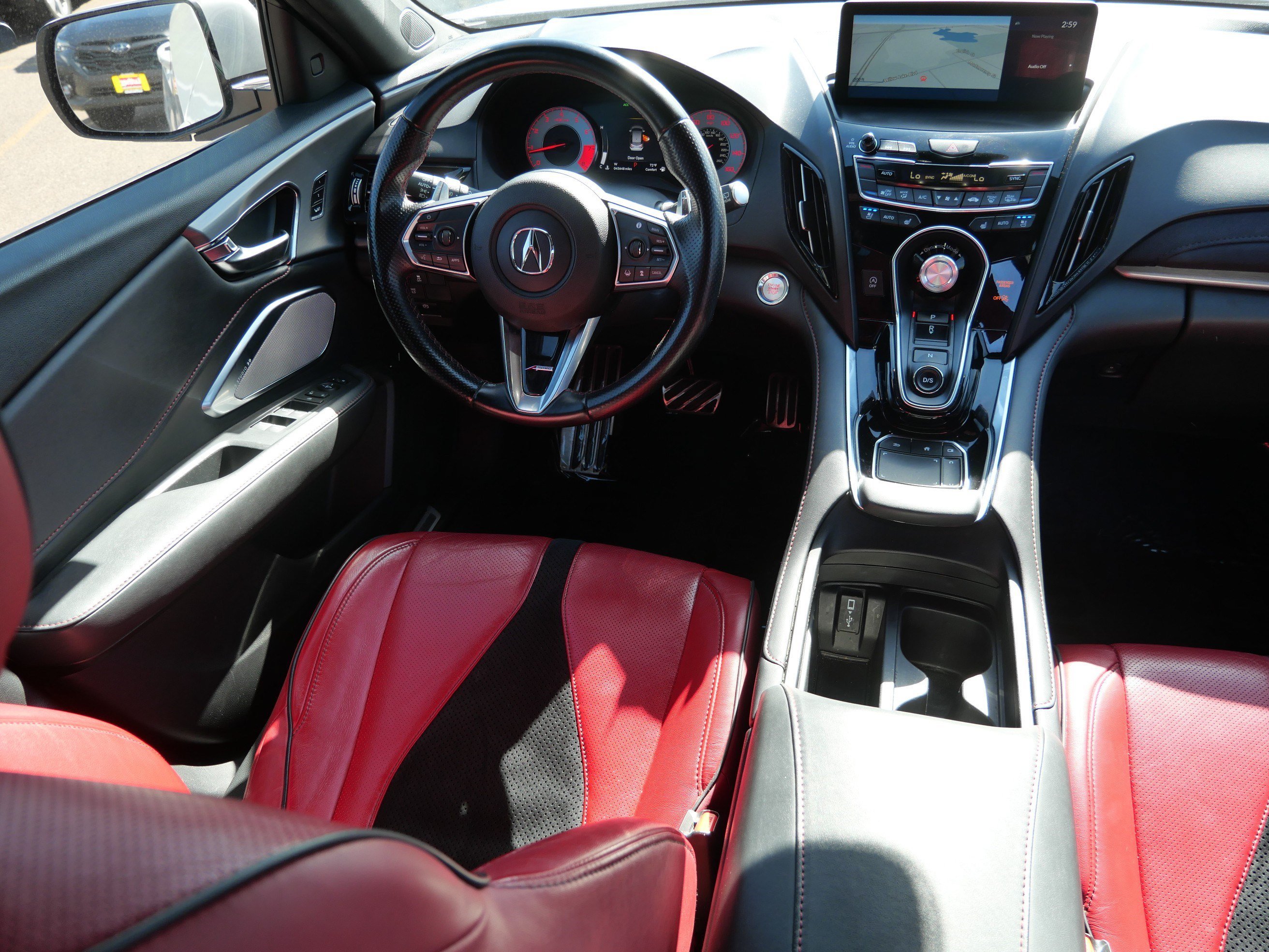 Used 2021 Platinum White Pearl Acura w/A-Spec Package image 9
