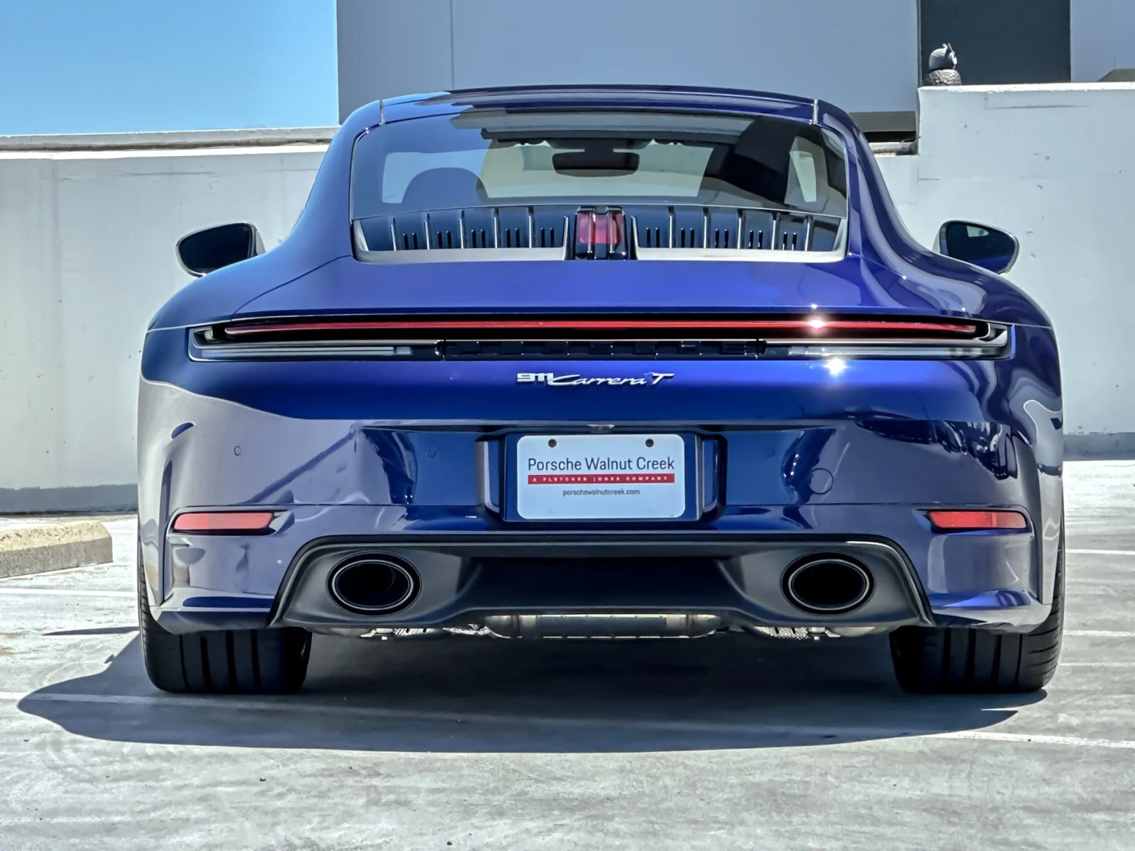 Used 2025 Gentian Blue Metallic Porsche Carrera T image 7