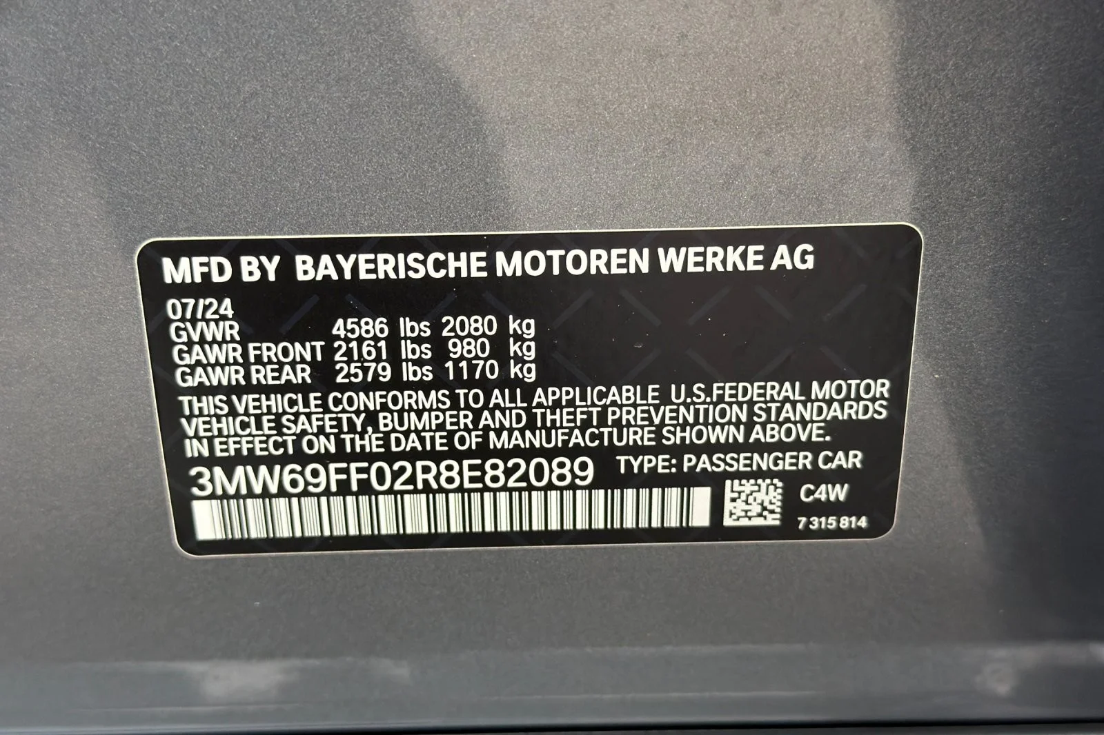 Used 2024 Skyscraper Grey Metallic BMW 330i image 27
