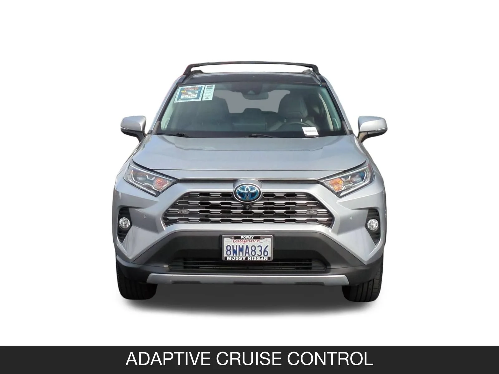 Used 2021 Silver Sky Metallic Toyota Hybrid Limited image 4