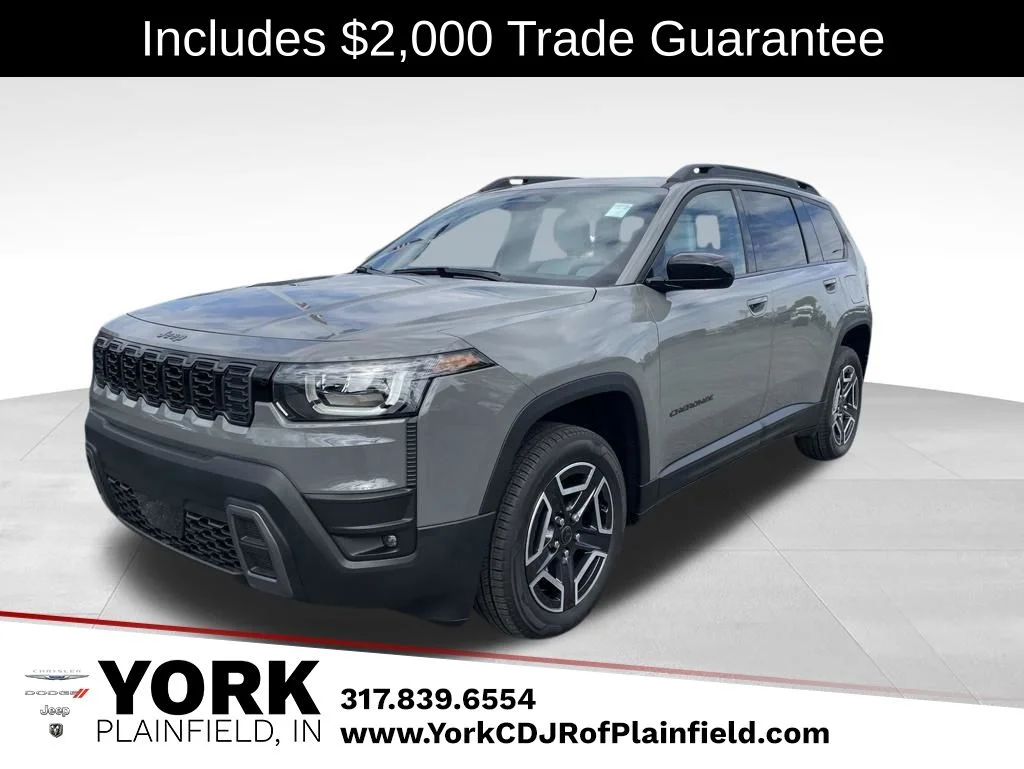 New 2026 Sting-Gray Clear-Coat Exterior Paint Jeep Laredo image 1