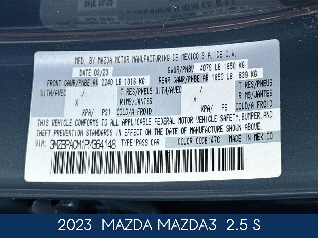 Used 2023 Gray Mazda 2.5 S Carbon Edition image 21