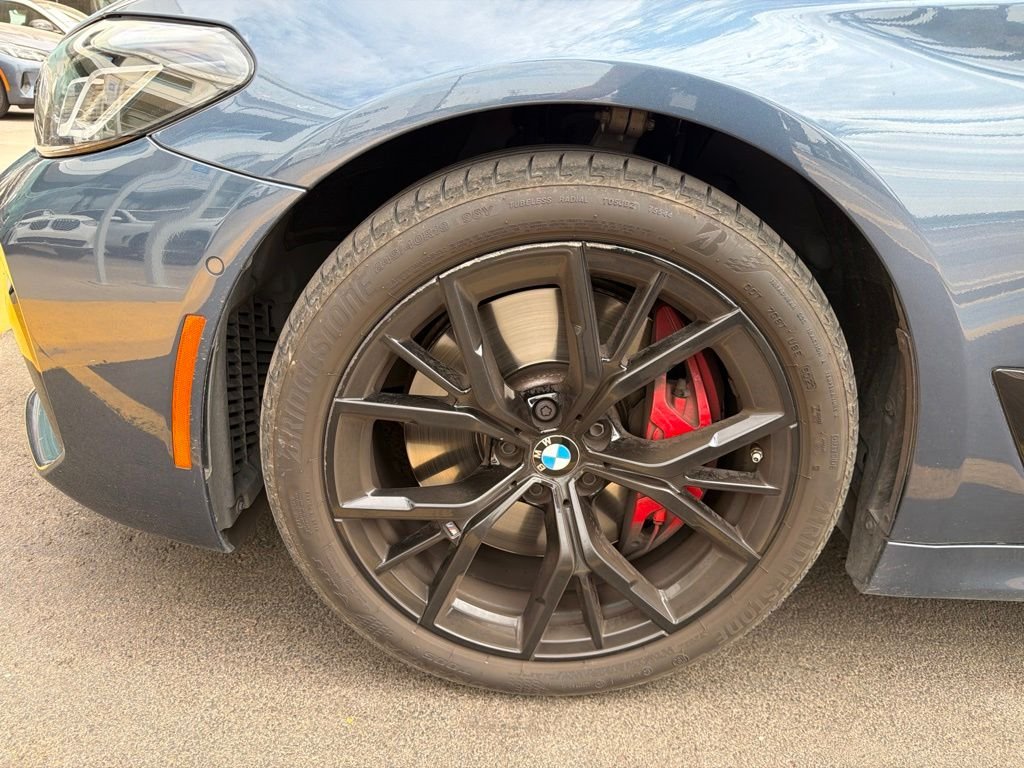 Certified Used 2023 Blue Metallic BMW 540i image 10