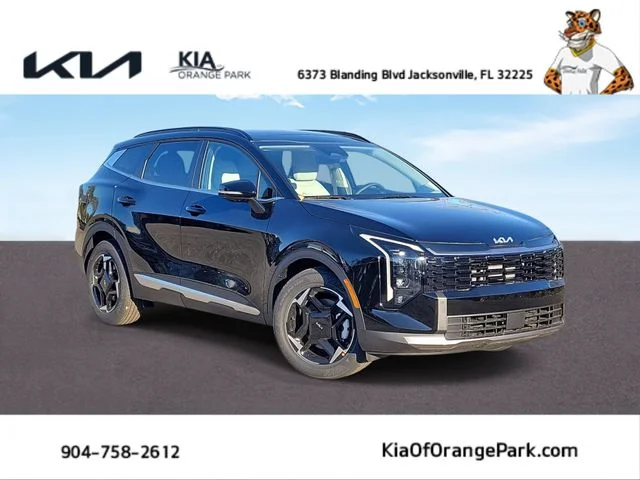 New 2026 Ebony Black Kia EX image 1