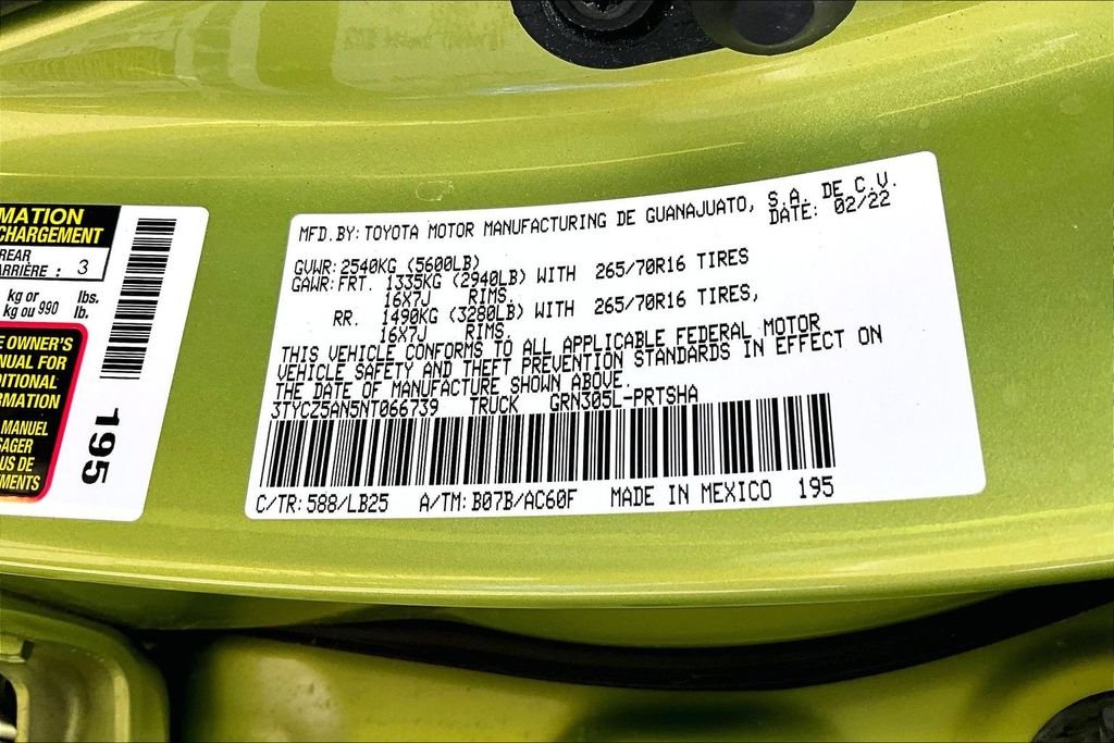 Used 2022 Black Toyota TRD Pro image 15