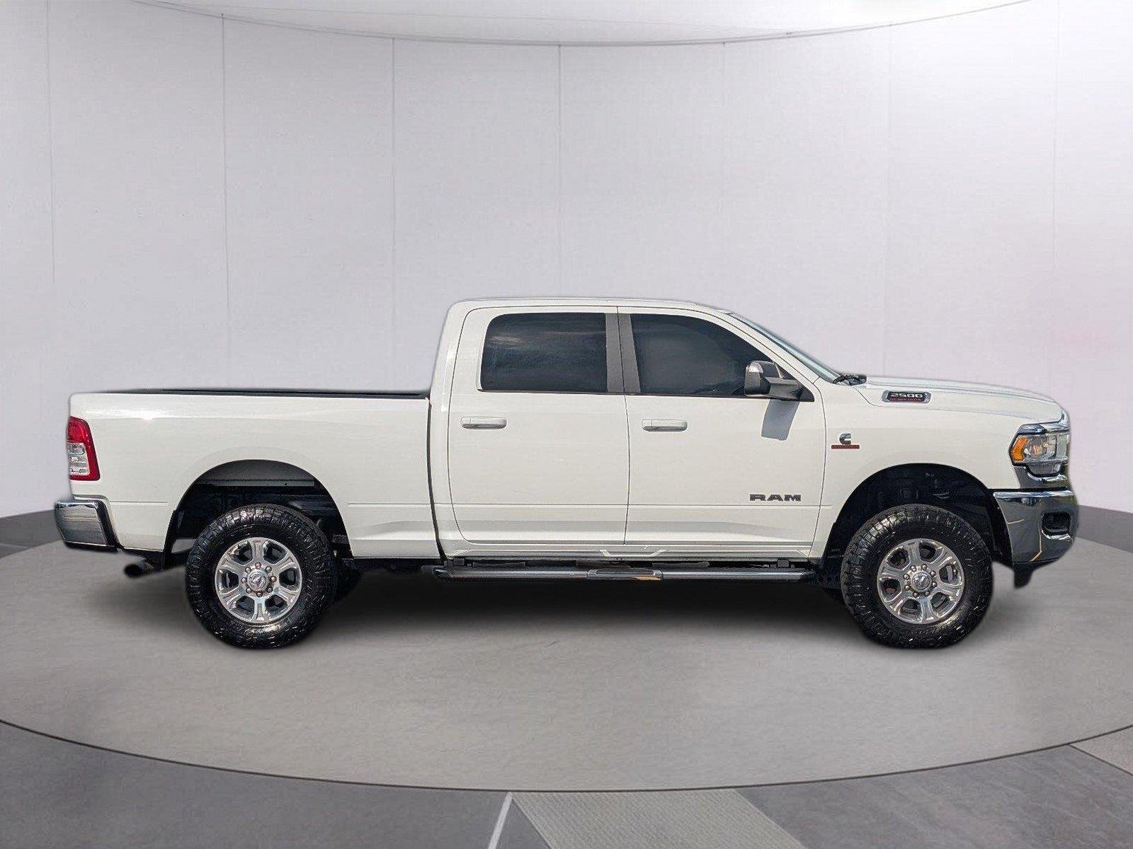Used 2021 Bright White Clearcoat Ram Big Horn image 8