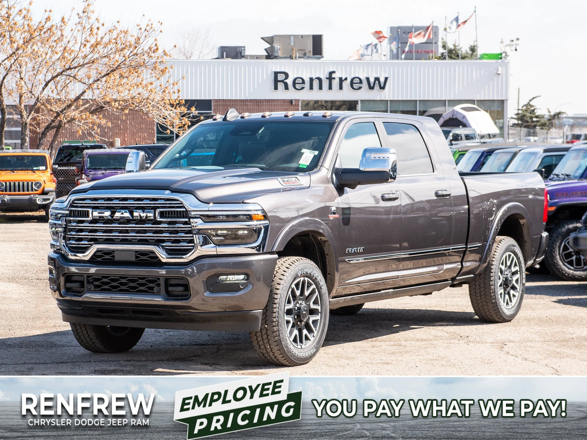 New 2026 Grey RAM Limited* image 1