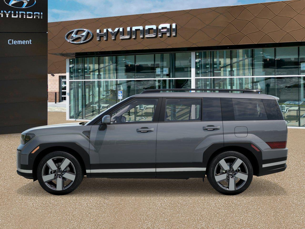 New 2027 Hampton Gray Hyundai Limited AWD image 3