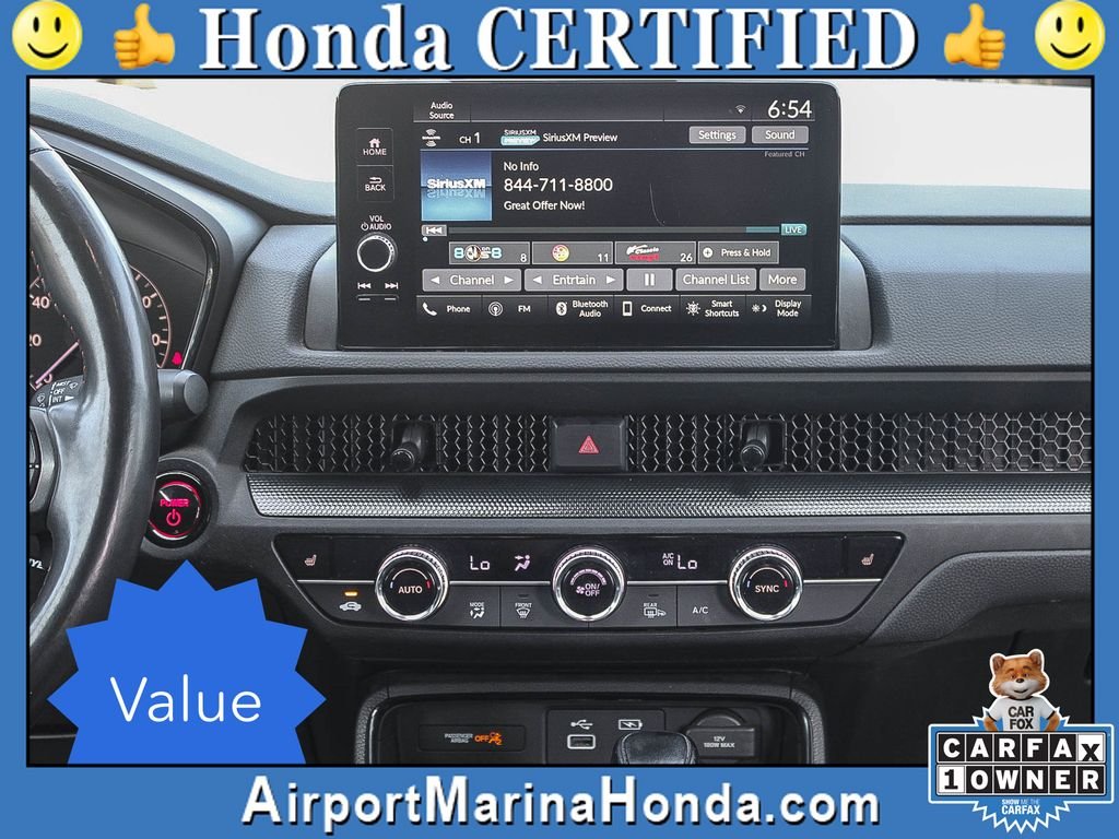 Certified Used 2024 Platinum White Pearl Honda HYBRID 2WD SPORT-L image 18