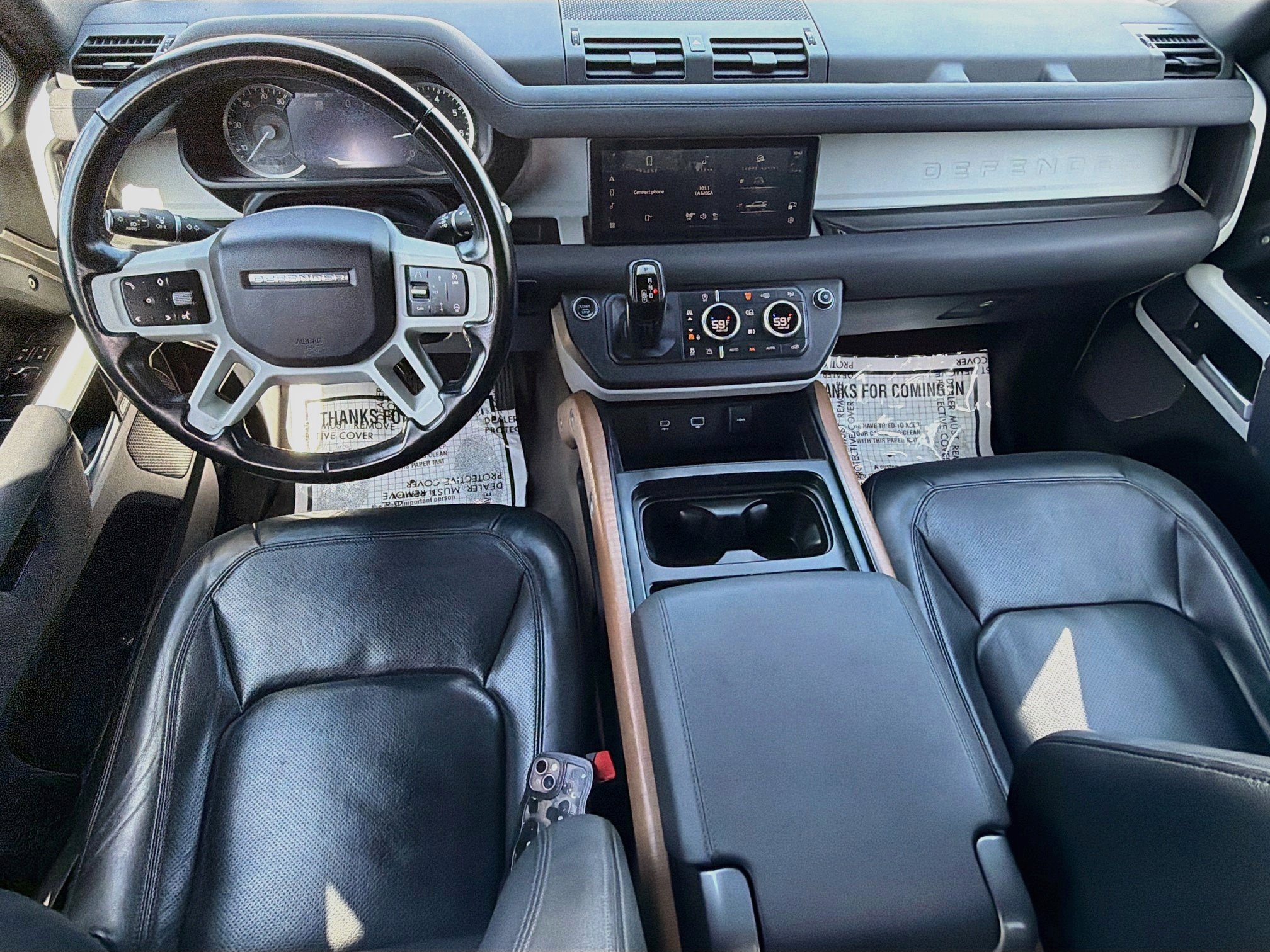 Used 2023 Silicon Silver Premium Metallic Land Rover SE image 16