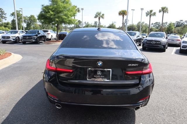 Used 2023 Black Sapphire Metallic BMW 330i image 4