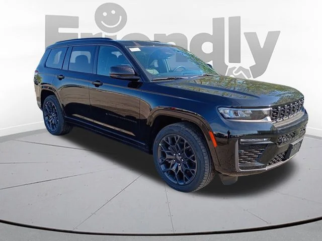 New 2026 Diamond Black Crystal Pearl-Coat Exterior Paint Jeep Summit image 3