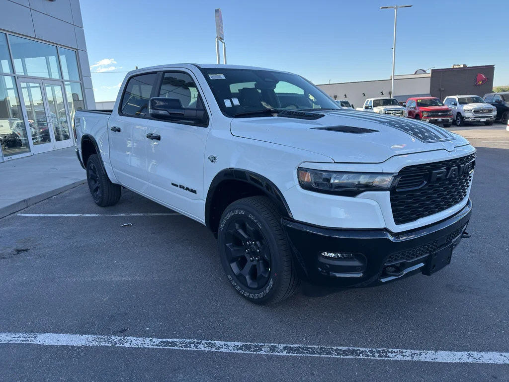 New 2026 Bright White Clear-Coat Exterior Paint RAM Big Horn image 7
