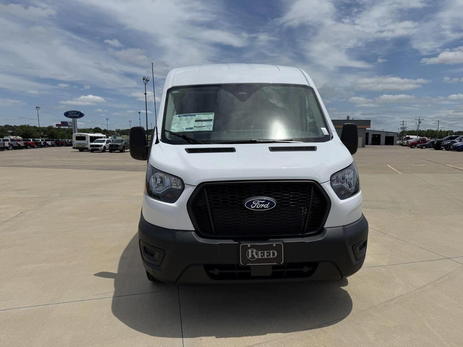 New 2026 Oxford White Ford Cargo Van image 3