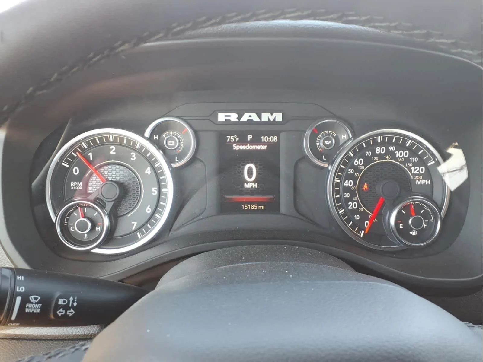 Used 2025 Hydro Blue Pearlcoat Ram Big Horn image 19