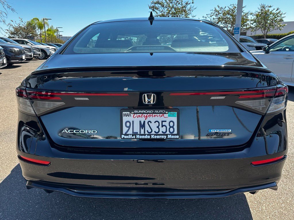 Certified Used 2024 Crystal Black Pearl Honda Sport-L image 8