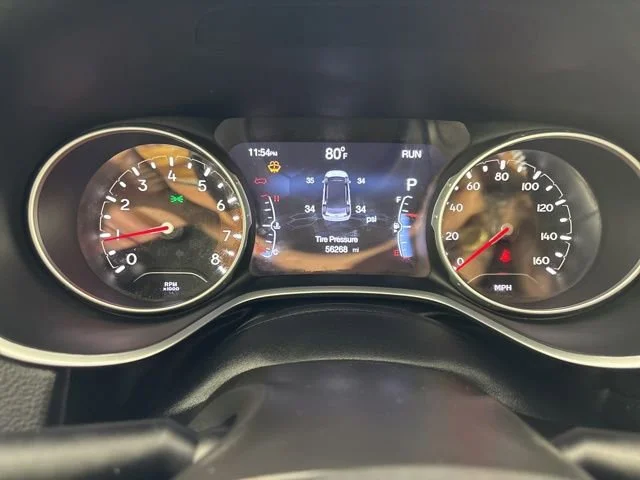 Used 2018 Laser Blue Jeep Limited image 12