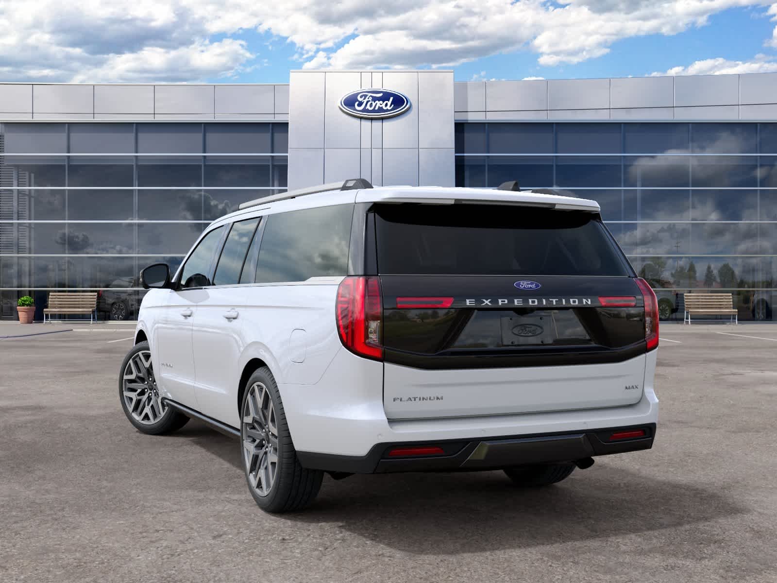New 2027 Star White Metallic Tri-Coat Ford Platinum image 8
