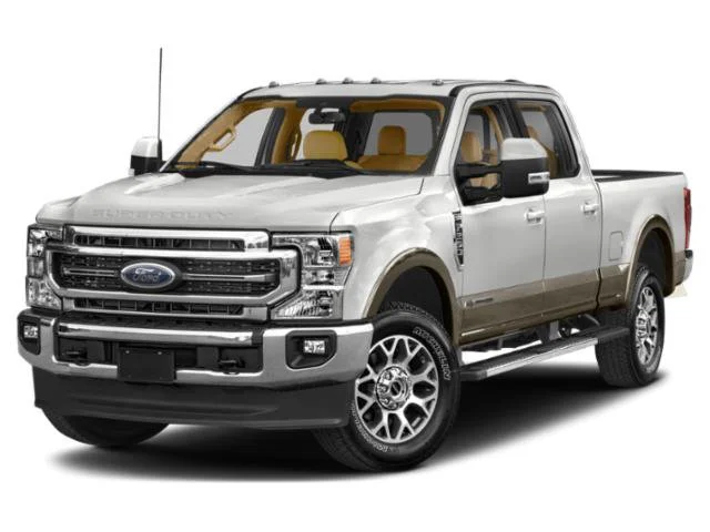 Used 2022 Rapid Red Metallic Tinted Clearcoat Ford LARIAT image 1