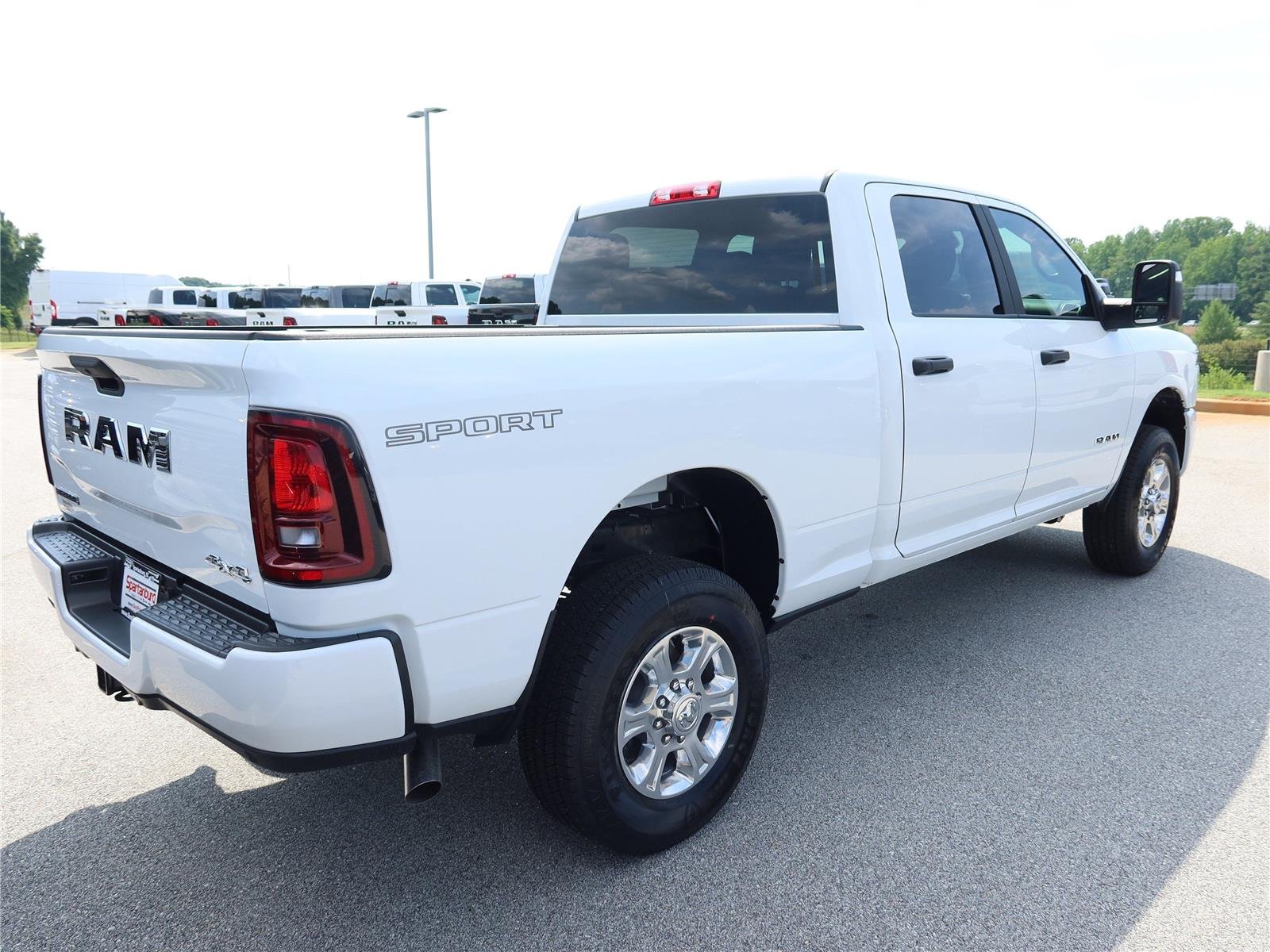New 2026 Bright White Clearcoat RAM Big Horn image 6