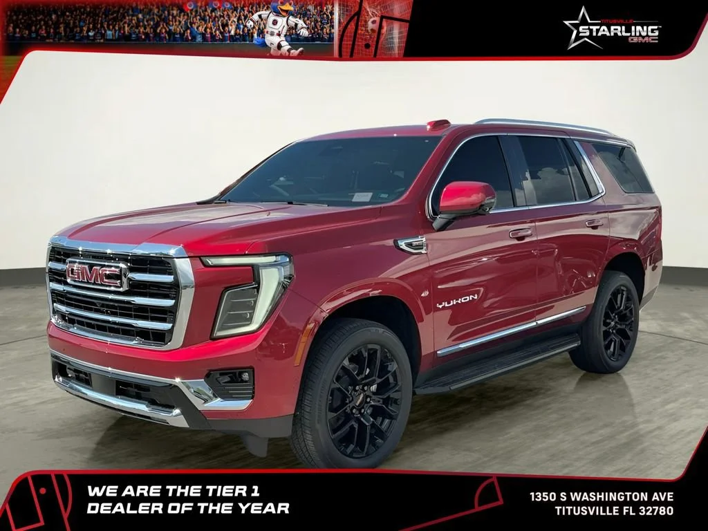 New 2026 Volcanic Red Tintcoat GMC Elevation image 1
