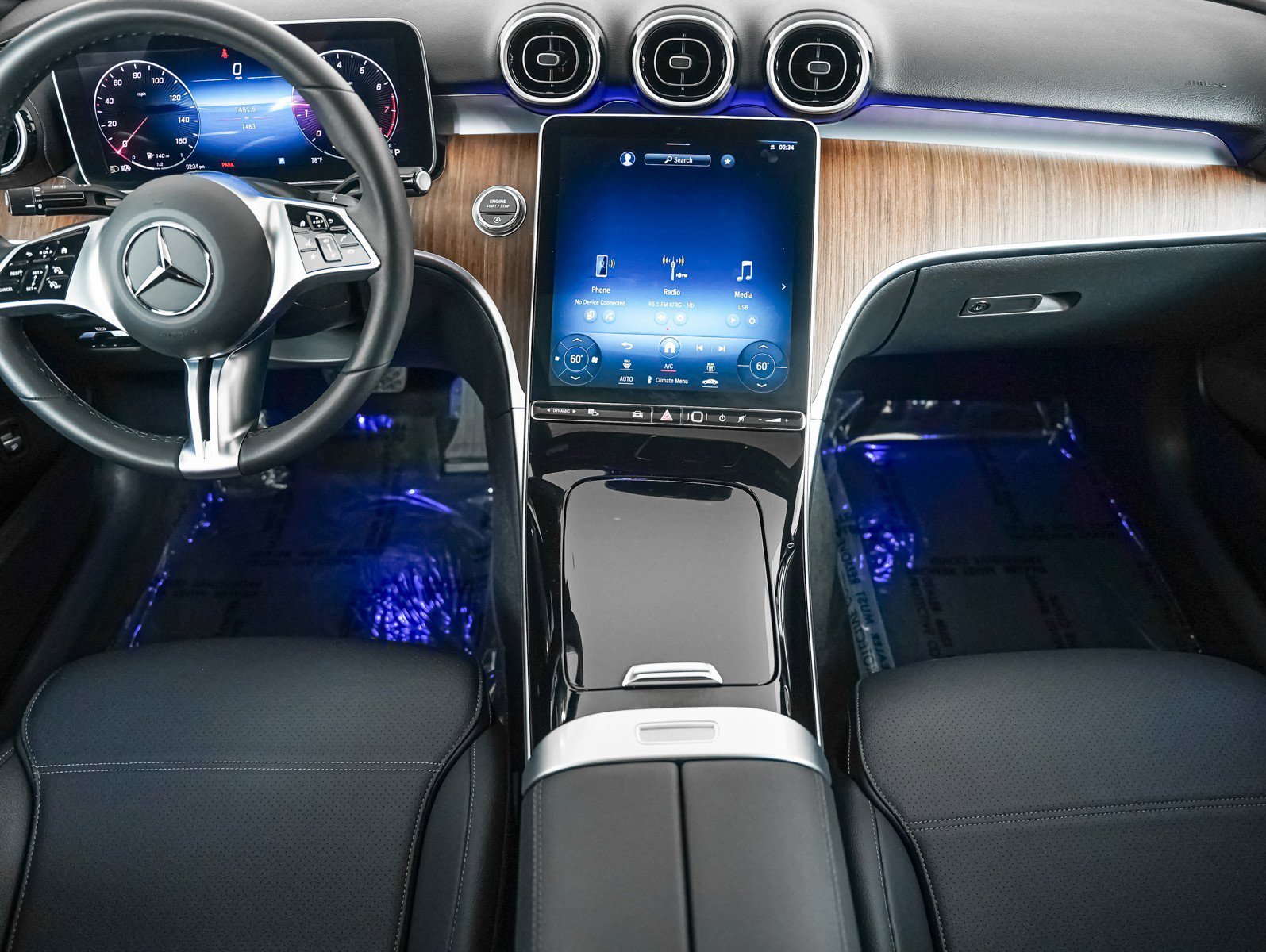 Certified Used 2024 Black Mercedes-Benz C 300 Sedan image 13
